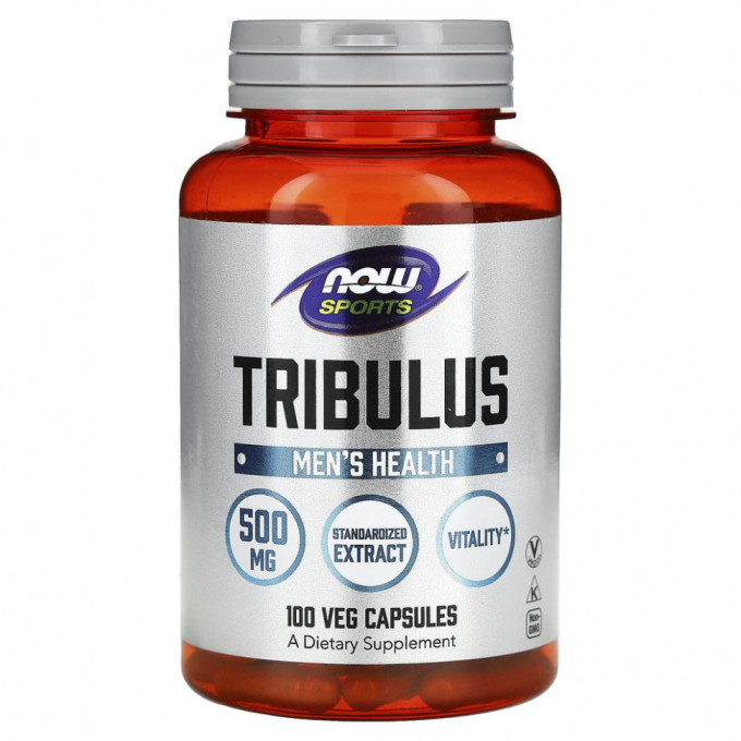 Биологически активная добавка NOW FOODS TRIBULUS (Трибулус), 500 мг - 100 капсул NS2170